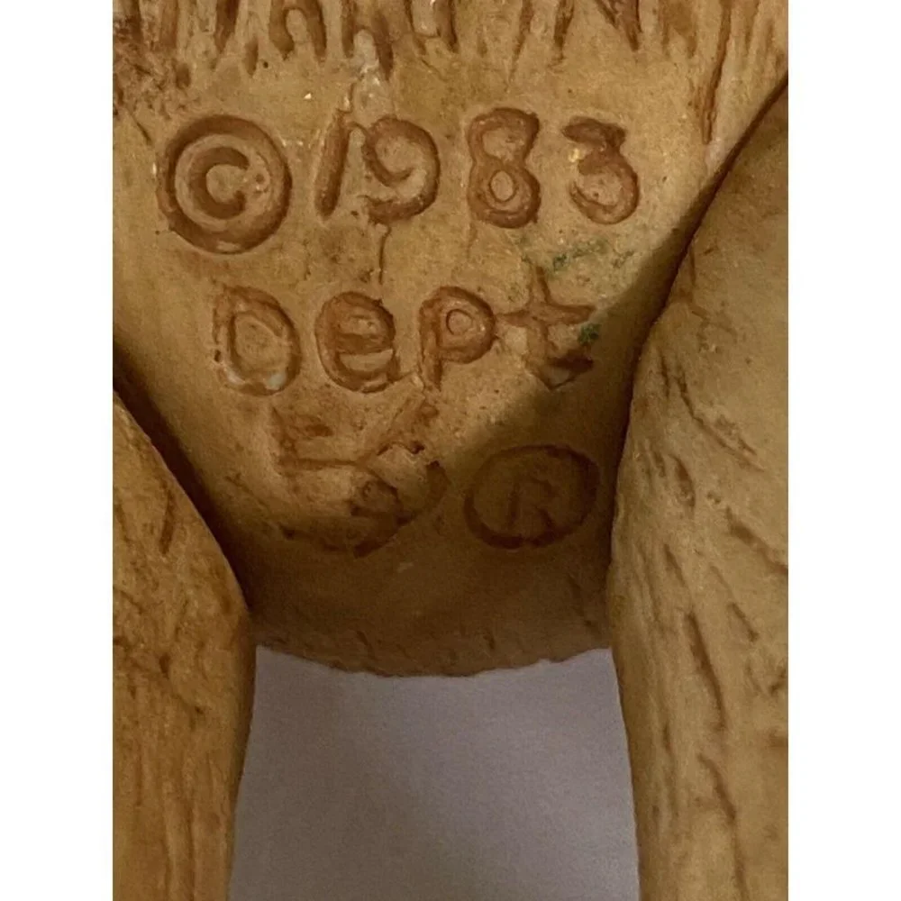 Department 56 Jointed Porcelain‎ Bear 1983 Vintage